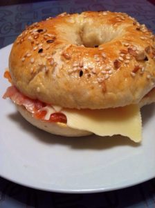 Bagel au saumon