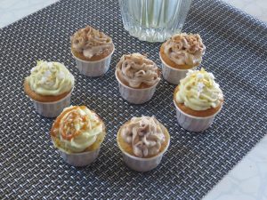 cupcakes banane noisette