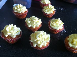 cupcakes banane