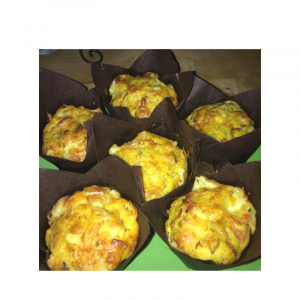 muffins chevre gouda