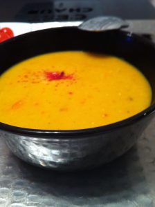 Soupe de lentilles corail