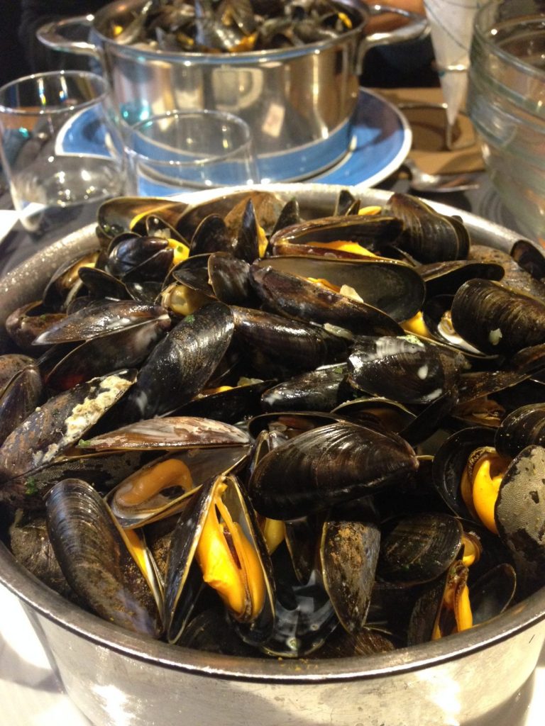 Moules au curry -Le Vivier