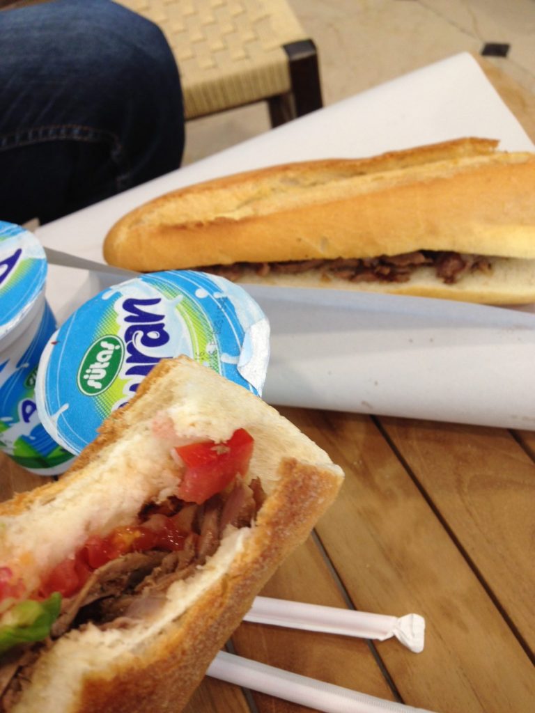 Kebab et ayran 