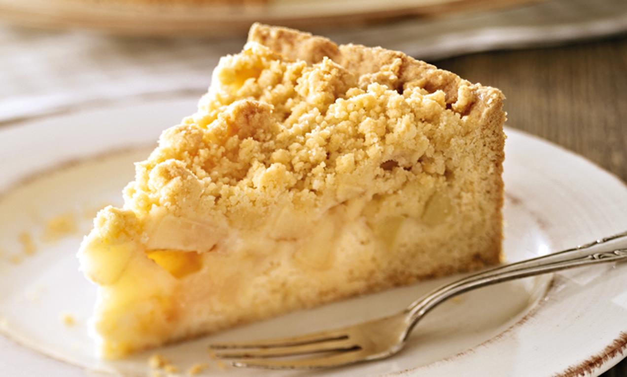 Gâteau « streusel » aux pommes - ilovemanger